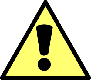 warning
