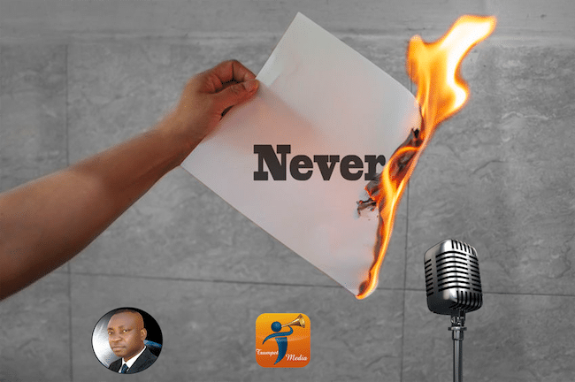 never say I can't