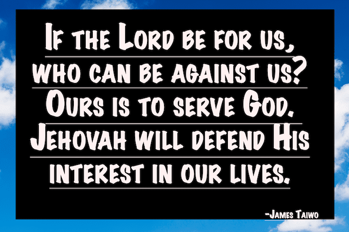God be for us
